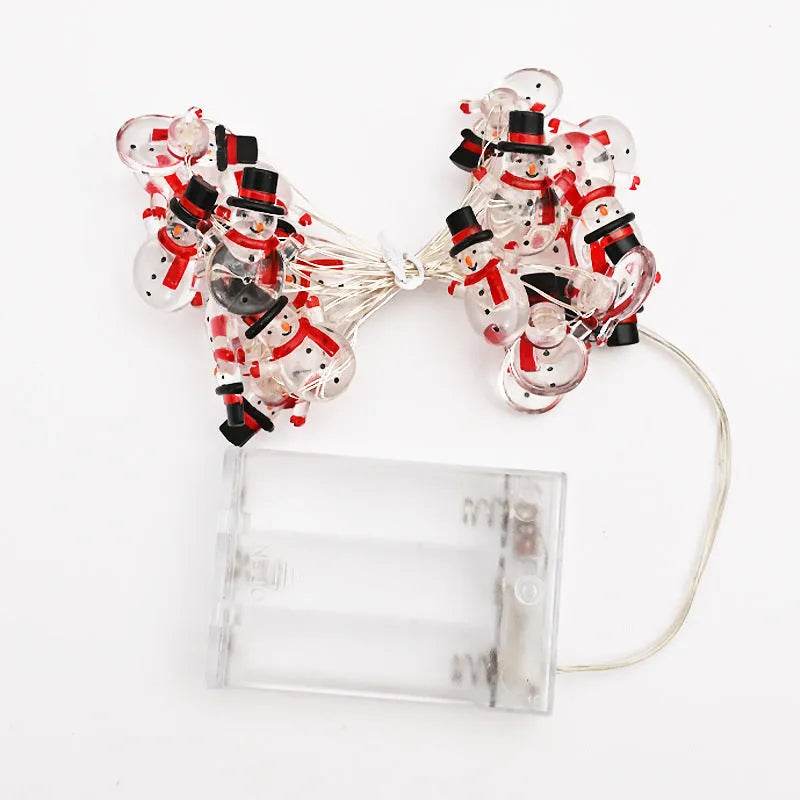 Christmas Christmas Snowman Modeling Decorative String Lights 