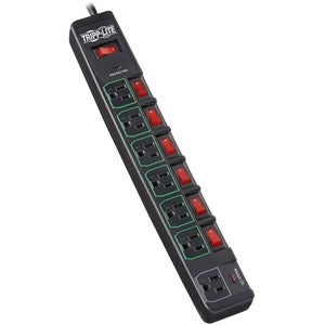 Tripp Lite by Eaton TLP76MSGB ECO-Surge 7-Outlet Surge Protector 