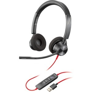 Poly Blackwire 3325 Microsoft Teams Certified USB-A Headset 
