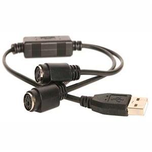 USB to PS/2 Adapter - Keyboard and Mouse 