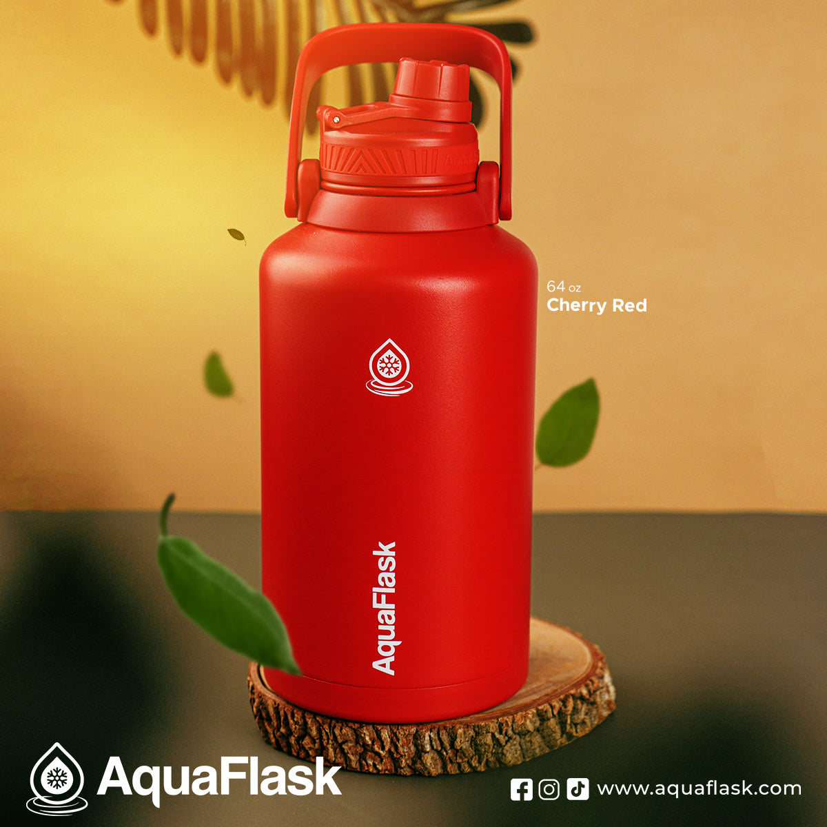AquaFlask Original Vacuum Insulated Water Bottles 1893ml (64oz) 