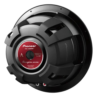 Pioneer® Champion Series TS-A301S4 12-In. 1,600-Watt-Max 4-Ohm Single-Voice-Coil Component Subwoofer