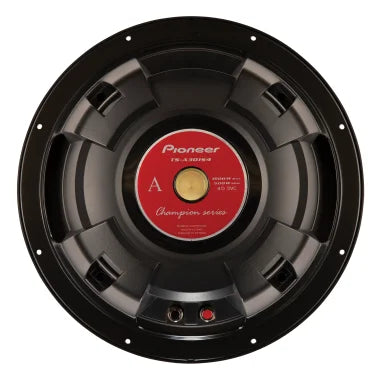 Pioneer® Champion Series TS-A301S4 12-In. 1,600-Watt-Max 4-Ohm Single-Voice-Coil Component Subwoofer