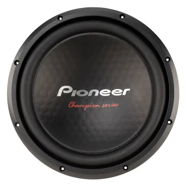 Pioneer® Champion Series TS-A301S4 12-In. 1,600-Watt-Max 4-Ohm Single-Voice-Coil Component Subwoofer