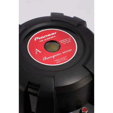 Pioneer® Champion Series TS-A301S4 12-In. 1,600-Watt-Max 4-Ohm Single-Voice-Coil Component Subwoofer