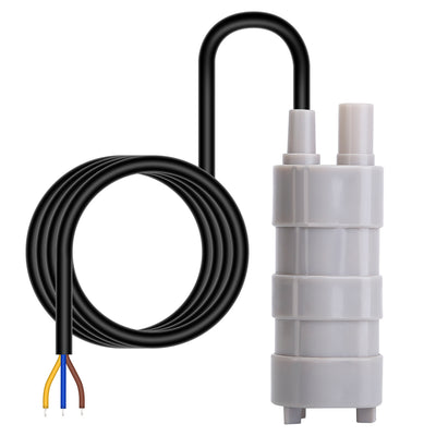 12V Submersible Water Pump with 16.4ft Max Lift 1000L/H Flow Rate for Garden Sprinklers Lawn Shower Tour Vehicles 