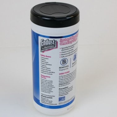 Endust® for Electronics Screen Cleaning Wipes, 70-ct