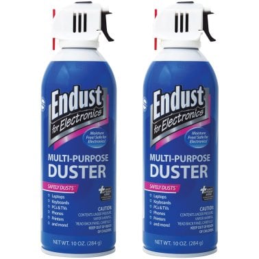 Endust® for Electronics Electronics Duster, 10-Oz., with Bitterant #152 (2 Pack)