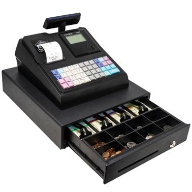 Nadex Coins™ CR360 Thermal-Print Electronic Cash Register (Black)