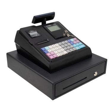 Nadex Coins™ CR360 Thermal-Print Electronic Cash Register (Black)