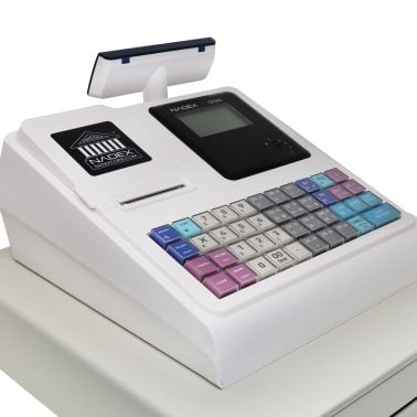 Nadex Coins™ CR360 Thermal-Print Electronic Cash Register (White)