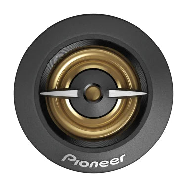 Pioneer® TS-A301TW 3/4-In. 450-Watt-Max-Power Component Tweeters, Black and Gold, 2 Pack