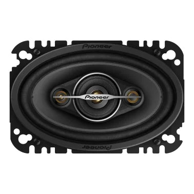 Pioneer® TS-A4671F 4-In. x 6-In. 210-Watt 4-Way Full-Range Coaxial Speakers Black, Max Power 2 Pack