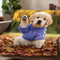 Faux Mink Throw Blanket, 48 x 60 in, Puppy Print