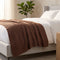Jacquard Throw Blanket, 48 x 60 in, Contempo, Cedar