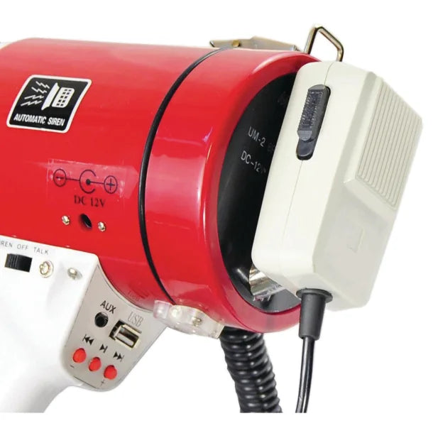 Pyle® Professional Piezo Dynamic 50-Watt Megaphone with USB