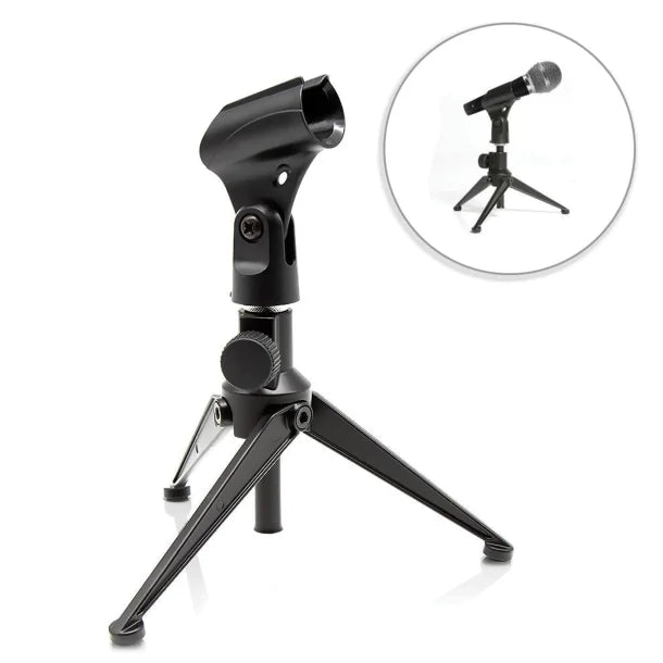 Pyle® Adjustable Desktop Tripod Microphone Stand