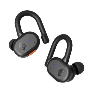 Skullcandy® Push™ Active In-Ear True Wireless Stereo Bluetooth® Earbuds with Microphone (True Black/Orange)