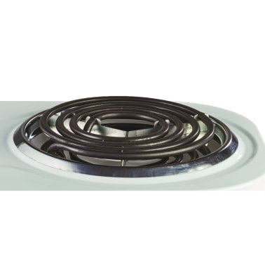 Brentwood® 1,500-Watt Double Electric Burner (White)