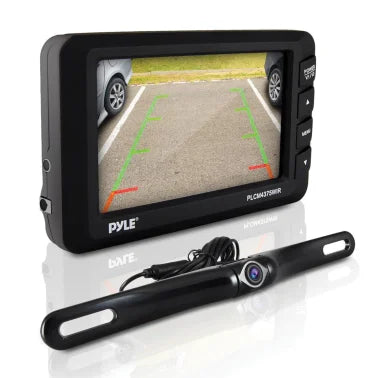 Pyle® 4.3" LCD Monitor & Wireless Backup Camera with Parking/Reverse Assist System