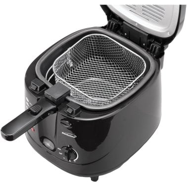 Brentwood® 12-Cup Electric Deep Fryer, Black
