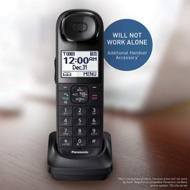 Panasonic® DECT 6.0 Additional Digital Cordless Handset for the KX-TGL43 Series