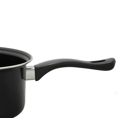 Brentwood® 2-Piece Nonstick Carbon Steel Saucepan Set