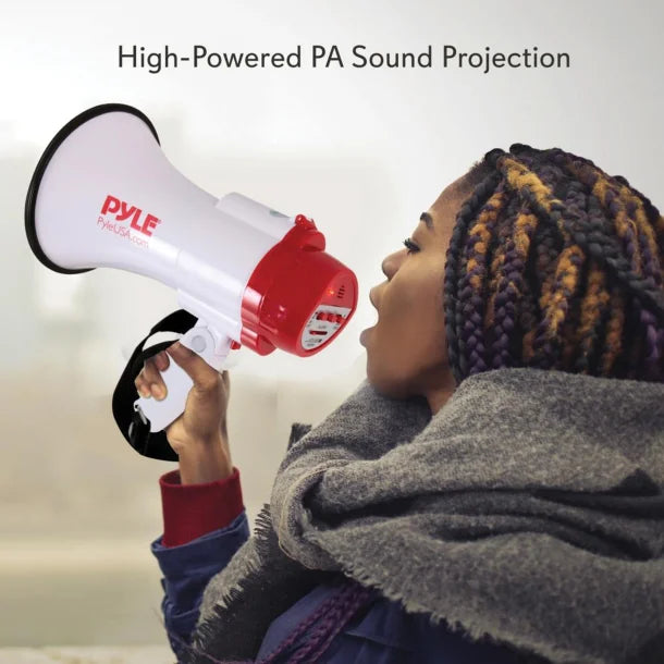 Pyle® 30-Watt Professional Megaphone/Bullhorn