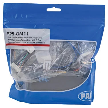 PAC® RadioPRO5 Radio Replacement Interface for Select 2000 through 2013 GM® Vehicles, RP5-GM11