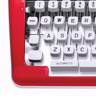 The Oliver Typewriter Company Timeless Manual Typewriter (Red)