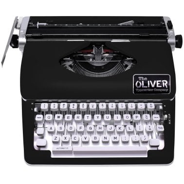 The Oliver Typewriter Company Timeless Manual Typewriter (Black)