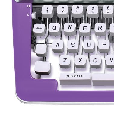 The Oliver Typewriter Company Timeless Manual Typewriter (Purple)