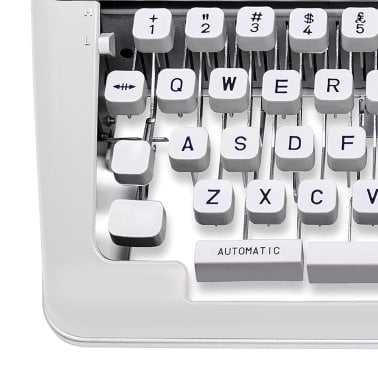 The Oliver Typewriter Company Timeless Manual Typewriter (White)