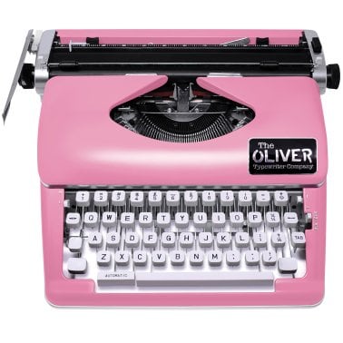 The Oliver Typewriter Company Timeless Manual Typewriter (Pink)