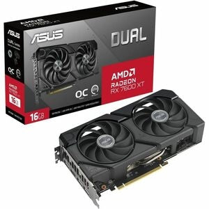 Asus AMD Radeon RX 7600 XT Graphic Card - 16 GB GDDR6 
