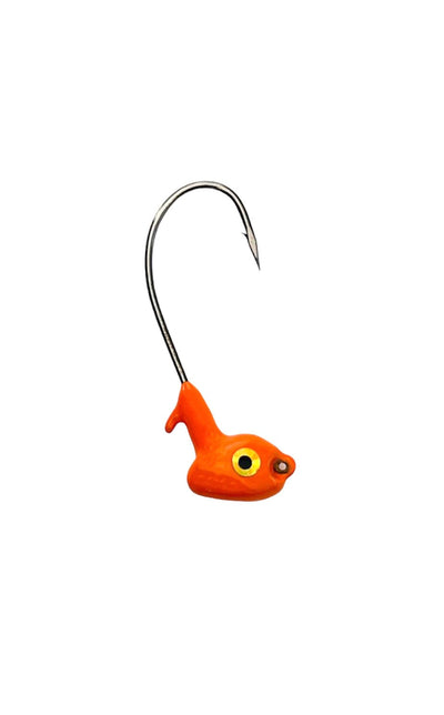 Orange Shakey Head Jigs 
