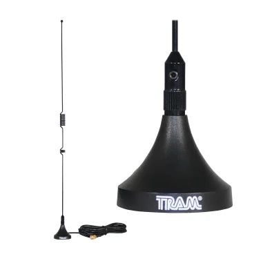 Tram® Scanner Mini-Magnet Antenna VHF/UHF/800MHz–1,300MHz with SMA-Male Connector