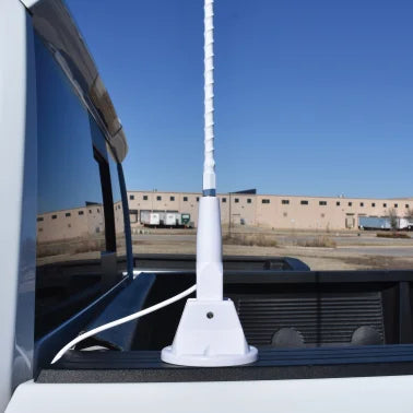 Tram® Marine CB 3-Foot Fiberglass Antenna with RG58 Cable and PL-259 Connector