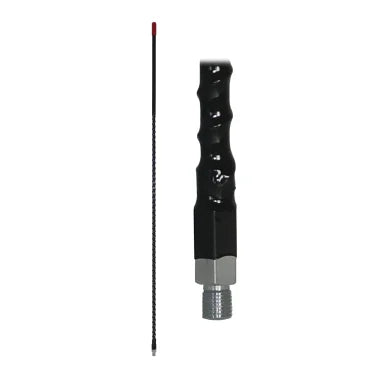 Tram® 1,500-Watt 26-MHz to 29-MHz Fiberglass Whip CB AM/FM/SSB Antenna (3 Ft.; Black)