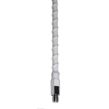 Tram® 1,500-Watt 26-MHz to 29-MHz Fiberglass Whip CB AM/FM/SSB Antenna (4 Ft.; White)