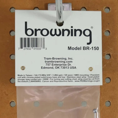 Browning® 200-Watt 144 MHz to 174 MHz 3-dBd-Gain VHF Antenna with NMO Mounting