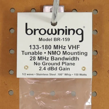 Browning® 200-Watt 133 MHz to 180 MHz 2.4-dBd-Gain VHF Antenna with NMO Mounting