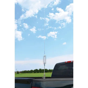 Tram® 5,000-Watt Penetrator Sparrow 26 MHz to 30 MHz CB Antenna with 49-1/4 Inch Stainless Steel Whip and 6-Inch Shaft