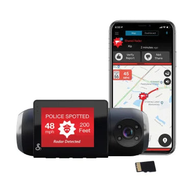 Cobra® SC 201 Dual-View Smart Dash Cam