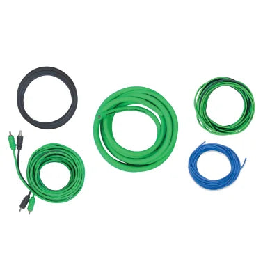 DB Link® X-Treme Green Series 0-Gauge Amp Installation Kit with 150-Amp ANL Fuse