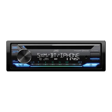 JVC® KD-T920BTS Car In-Dash Unit, Single-DIN CD Receiver with Bluetooth®, Alexa® Built-in, and SiriusXM® Ready