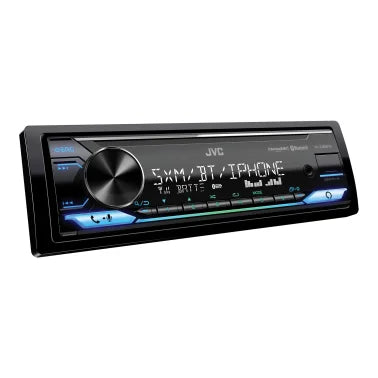 JVC® KD-X380BTS Car In-Dash Unit, Single-DIN Digital Media Receiver with Bluetooth®, Alexa® Built-in, and SiriusXM® Ready