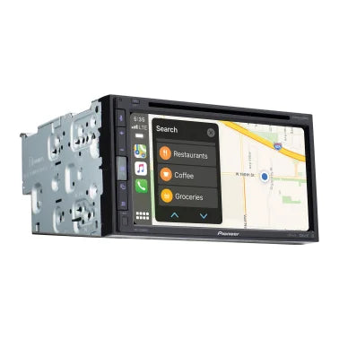 Pioneer® AVH-2550NEX 6.8-In. Car In-Dash Unit, Double-DIN DVD Receiver with Touch Screen and Compatibility with Apple CarPlay®, Android Auto™, and Alexa®