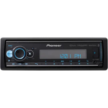 Pioneer® Single-DIN In-Dash Digital Media Receiver with Bluetooth®, HD Radio™, and SiriusXM® Ready