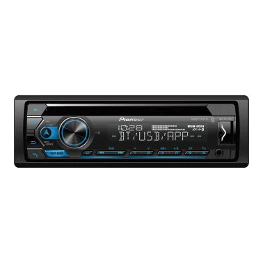 Pioneer® DEH-S4220BT CD Car Stereo Head Unit, Single-DIN, LCD with Smart Sync Compatibility